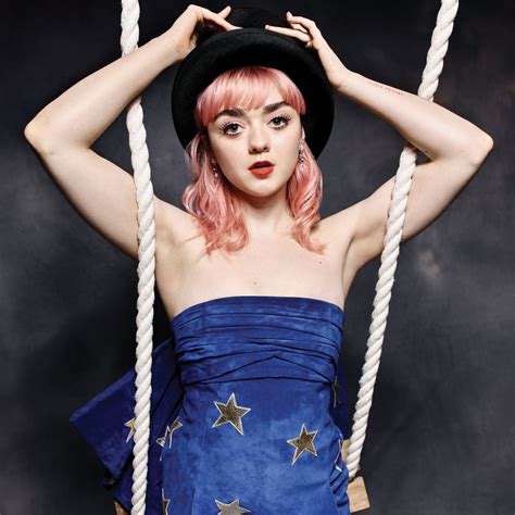 maisie williams top burberry|maisie williams magazine.